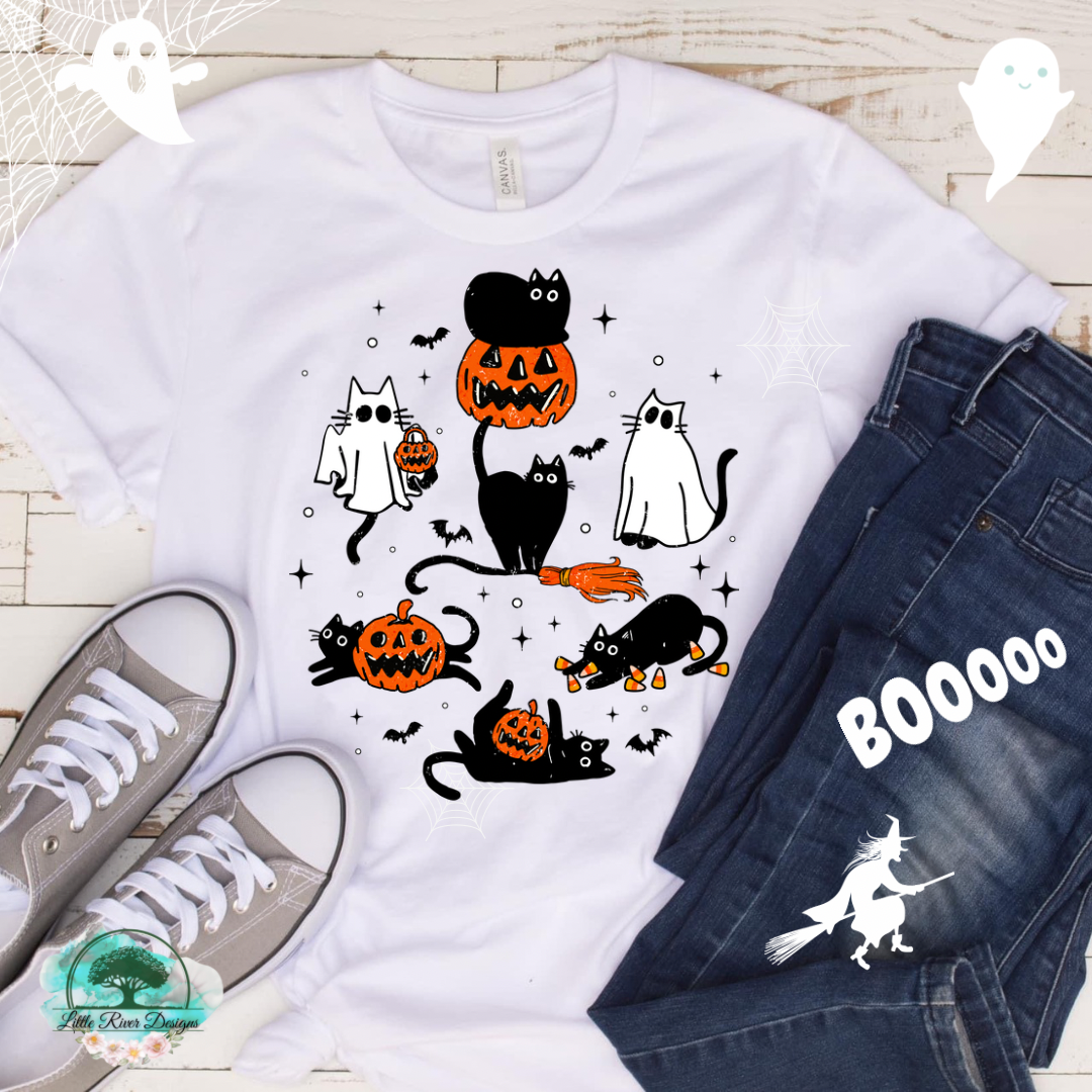 Spooky Cats Tee